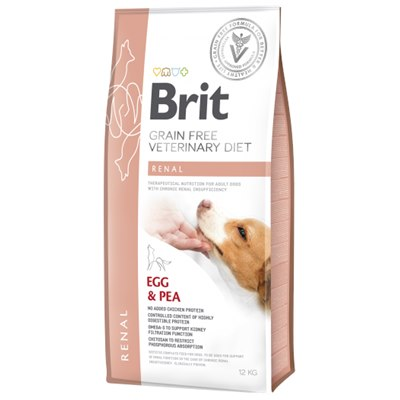 Brit Veterinary Dog Diet Renal 12 kg