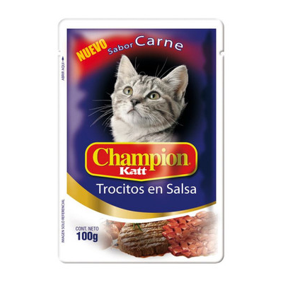 Champion Cat Sobre Sabor Carne 100 g