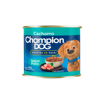 Champion Dog Lata Cachorro - Pollo 315 g