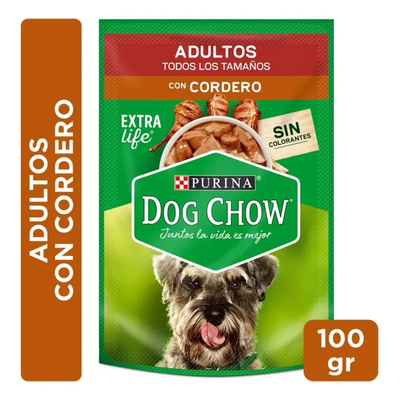 Dog Chow Sobre Cordero 100 g