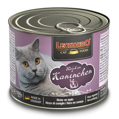 Leonardo Lata Sabor Conejo 200 g