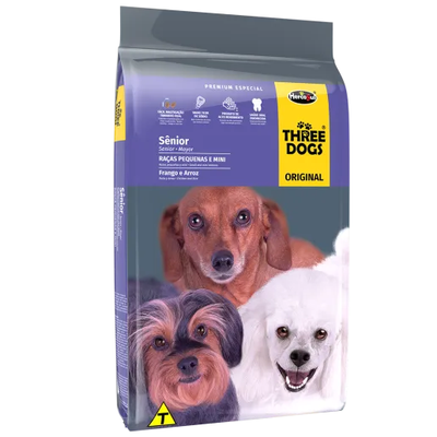 Three Dog Senior Raza Pequeña 15 kg