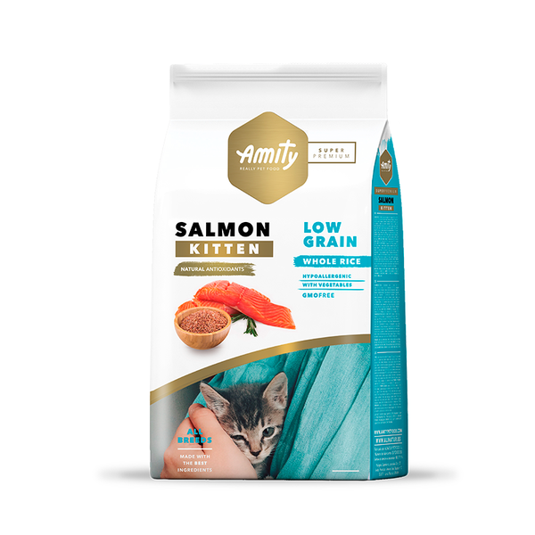Alimento Seco Amity Cat Kitten Salmon 2 kg