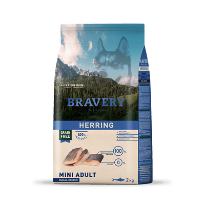 Bravery Mini Adulto Herring 2 kg