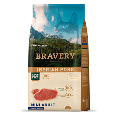 Bravery Mini Adulto Iberian Pork 2 kg
