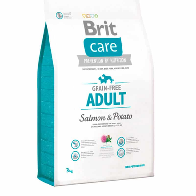Brit Care Adulto Salmon Papa 3 kg