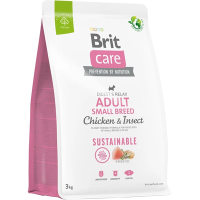 Brit Care Adulto Small Breed Chicken & Insect 3 kg
