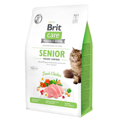 Brit Care Cat Senior Weight Control 2 kg