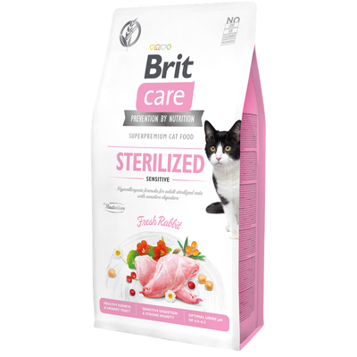 Brit Care Cat Sterilized Sensitive 7 kg