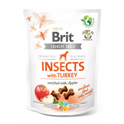 Brit Care Crunchy Insects With Turkey 200 g