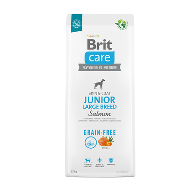 Brit Care Junior Large Breed Salmon 12 kg