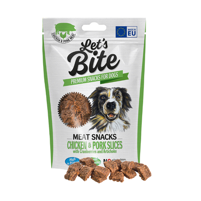 Brit Care Lets Bite Chicken & Pork Slices 80 g