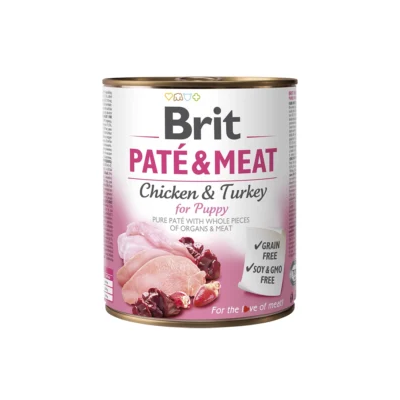 Brit Care Pate Puppy Chicken & Turkey 800 g