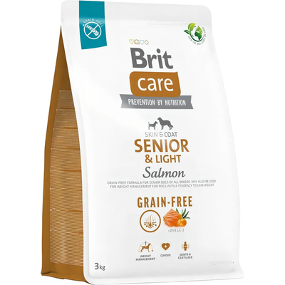 Brit Care Senior & Light Salmon Papa 3 kg