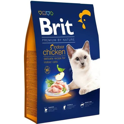 Brit Premium Cat Indoor Chicken 8 kg