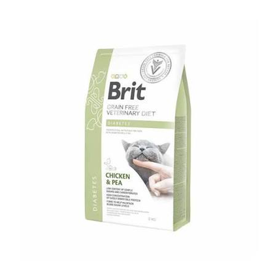 Brit Veterinary Cat Diet Diabetes 2 kg