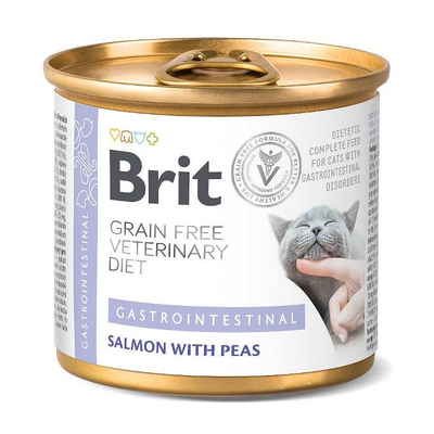 Brit Veterinary Cat Diet Gastrointestinal Húmedo 200 g