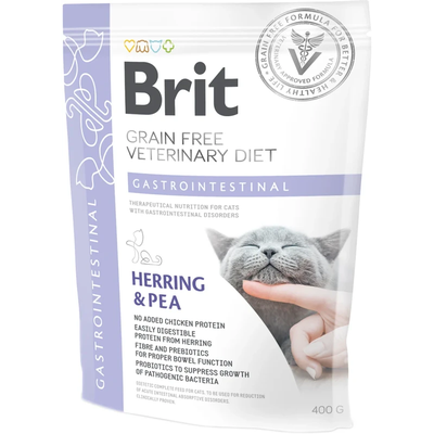Brit Veterinary Cat Diet Gastrointestinal Húmedo 400 g