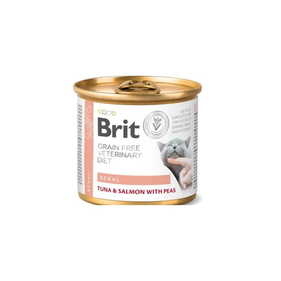 Brit Veterinary Cat Diet Renal Húmedo 200 g