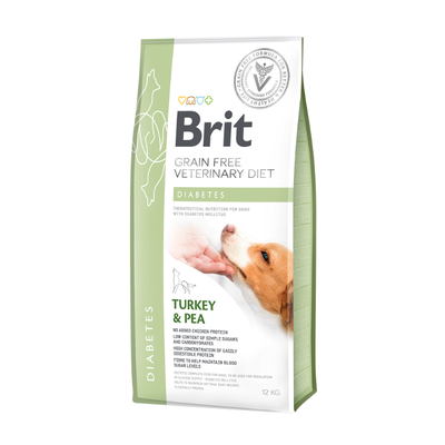 Brit Veterinary Dog Diet Diabetes 12 kg