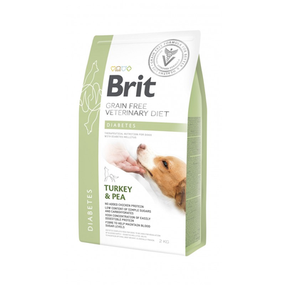 Brit Veterinary Dog Diet Diabetes 2 kg