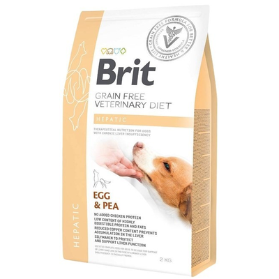 Brit Veterinary Dog Diet Hepatic 2 kg