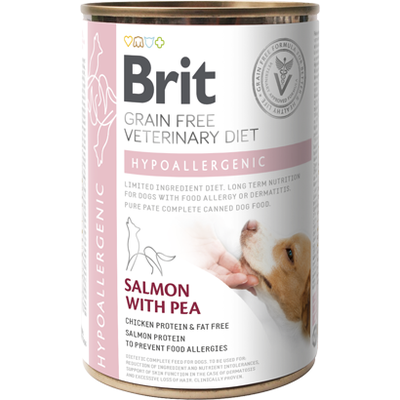 Brit Veterinary Dog Diet Hypoallergenic Húmedo 400 g