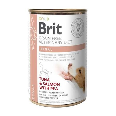 Brit Veterinary Dog Diet Renal Húmedo 400 g