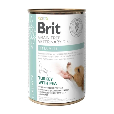 Brit Veterinary Dog Diet Struvite Húmedo 400 g