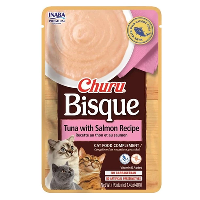Churu Cat Bisque Tuna Y Salmon 40 g