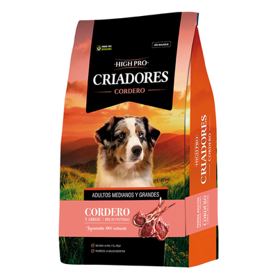 Criadores High Pro Adulto Cordero 20 kg