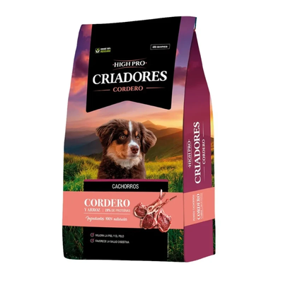 Criadores High Pro Cachorro Cordero 15 kg