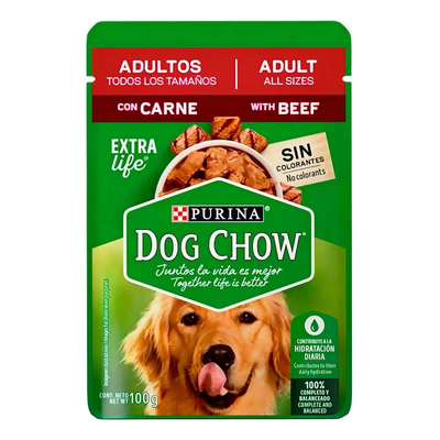 Dog Chow Sobre Arp Carne 100 g