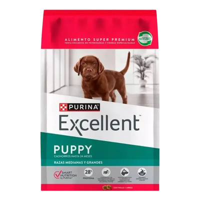 Excellent Puppy Mediano Y Grande 12 kg