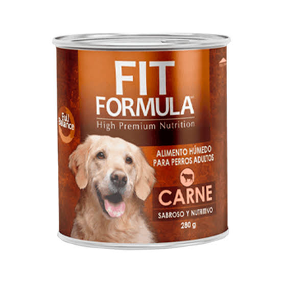 Fit Formula Lata Perro Adulto Sabor Carne 280 g