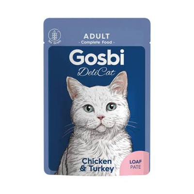 Gosbi Delicat Adulto Chicken & Turkey 70 g