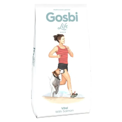 Gosbi Dog Life Vital With Salmon 12 kg