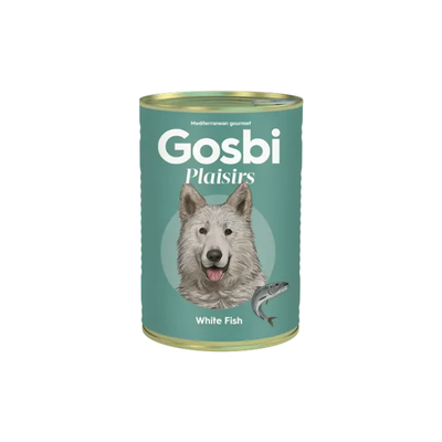 Gosbi Dog Plaisirs White Fish 400 g