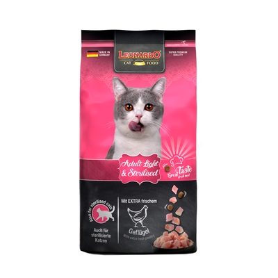 Leonardo Adulto Cat Light Sterilised Pollo 1.8 kg
