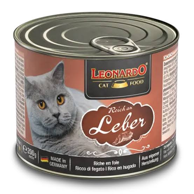 Leonardo Lata Sabor Higado 200 g