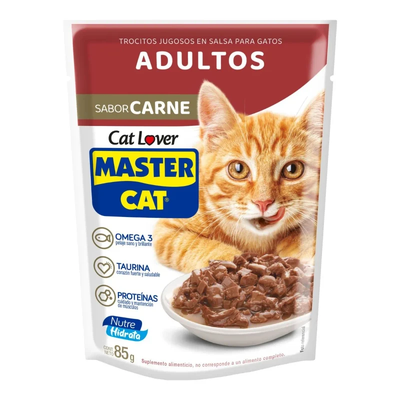 Master Cat Sobre Carne 85 g