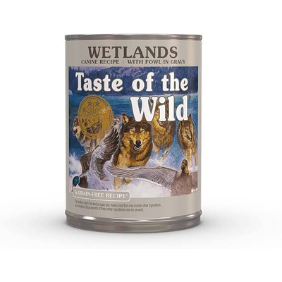Taste Of The Wild Lata Wetlands Pato 390 g