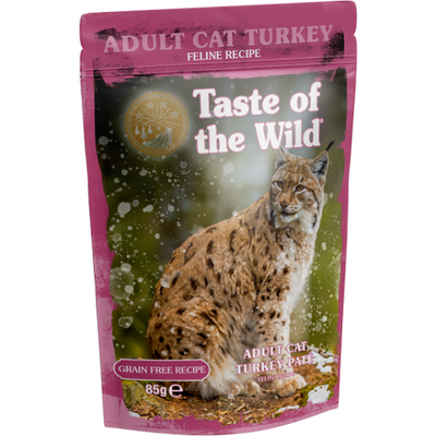 Taste Of The Wild Sobre Adulto Cat Turkey 85 g