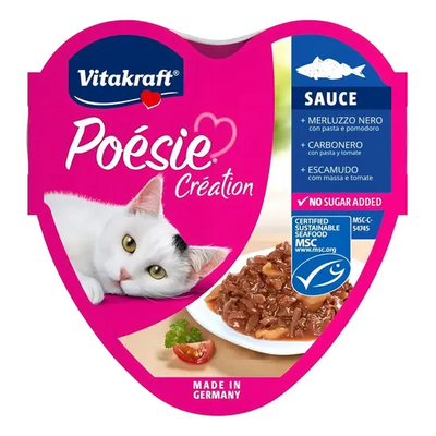 Vitakraft Cat Poesie Creation Pescado 85 g