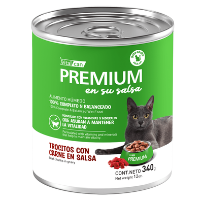 Vitalcan Cat Adulto Carne 340 g