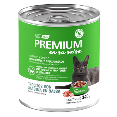 Vitalcan Cat Adulto Sardina 340 g