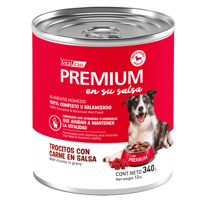 Vitalcan Dog Adulto Carne 340 g