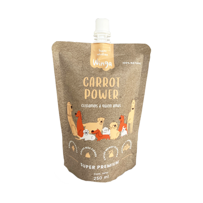 Winga Snack Dog Carrot Power 250 g