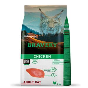 Bravery chicken adult cat 2kg
