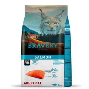 Bravery salmon adult cat 2kg